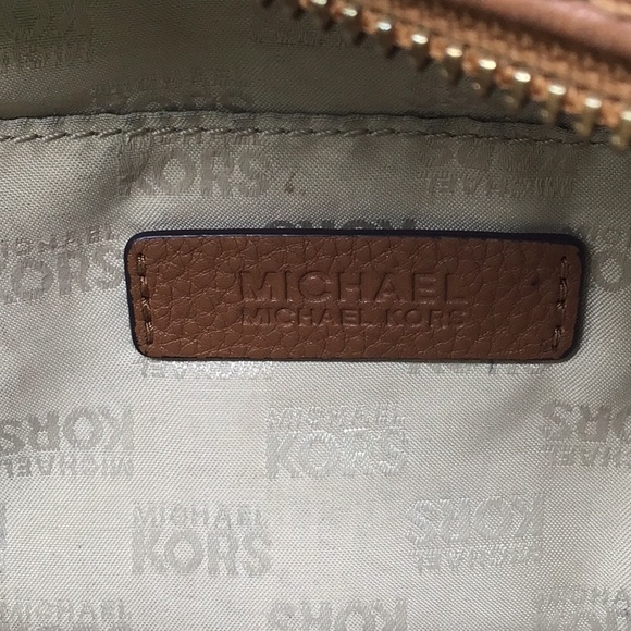 Michael Kors Brown Pebble Leather HOBO Shoulder Bag - Picture 2 of 16